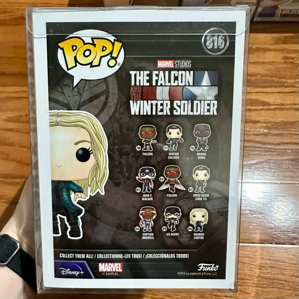 Funko Pop! Marvel Falcon and the Winter Solider Sharon Carter Bobblehead #816